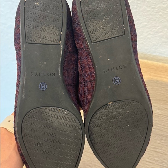 ROTHYS THE POINT WOMENS FLAT SHOES 8.5 - Picture 4 of 4